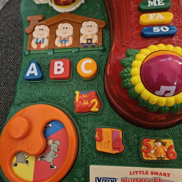 Vintage VTech Little Smart NURSERY RHYME Land - Musical Educational - Picture 9 of 11